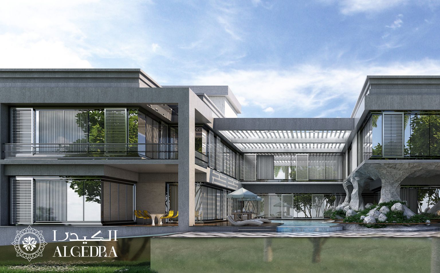 Deluxe Luxury Villa By Algedra In Dubai 2301