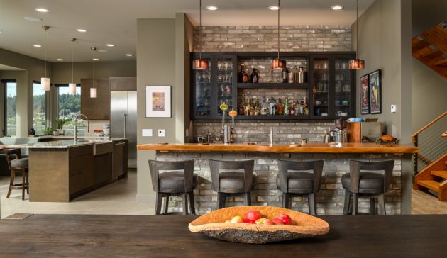 18 Majestic Industrial Home Bar Ideas You're Going To Enjoy