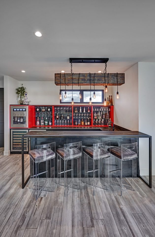 18 Majestic Industrial Home Bar Ideas You Re Going To Enjoy   18 Majestic Industrial Home Bar Ideas Youre Going To Enjoy 9 630x960 