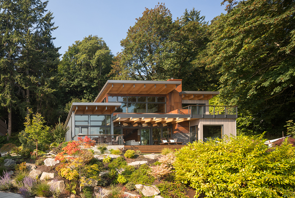 Island Retreat Home by Coates Design on Bainbridge Island, Washington