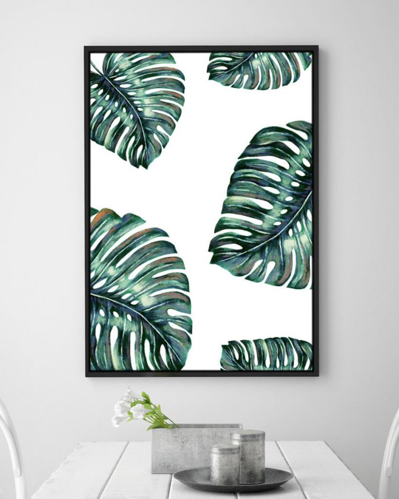 Decorate With the Monstera Leaf