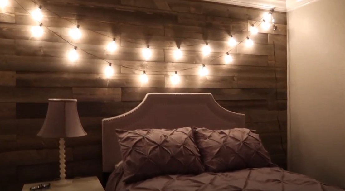 Wood And Pipe Bedroom Decor Diy