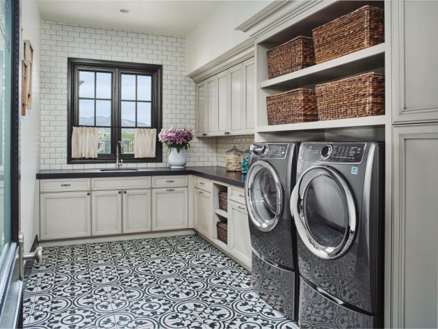 16 Awesome Mediterranean Utility Room Designs To Do Your Laundry In