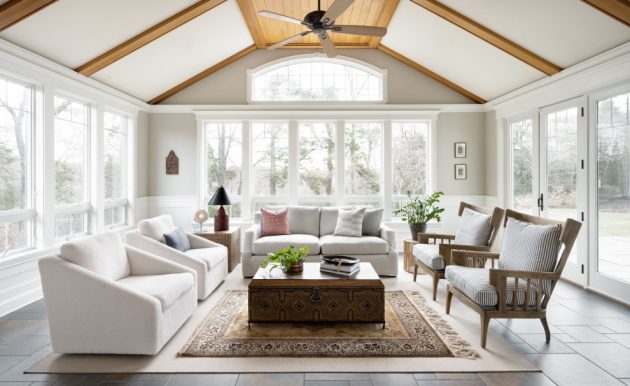 16 Picture-Perfect Coastal Sunroom Designs You Will Adore