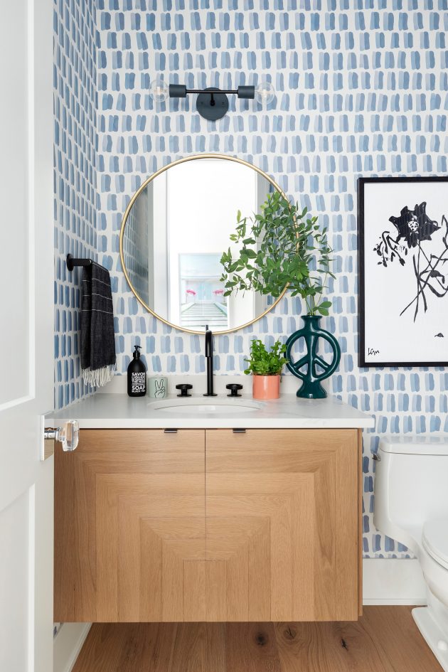 18 Lovely Coastal Powder Room Designs You'll Adore