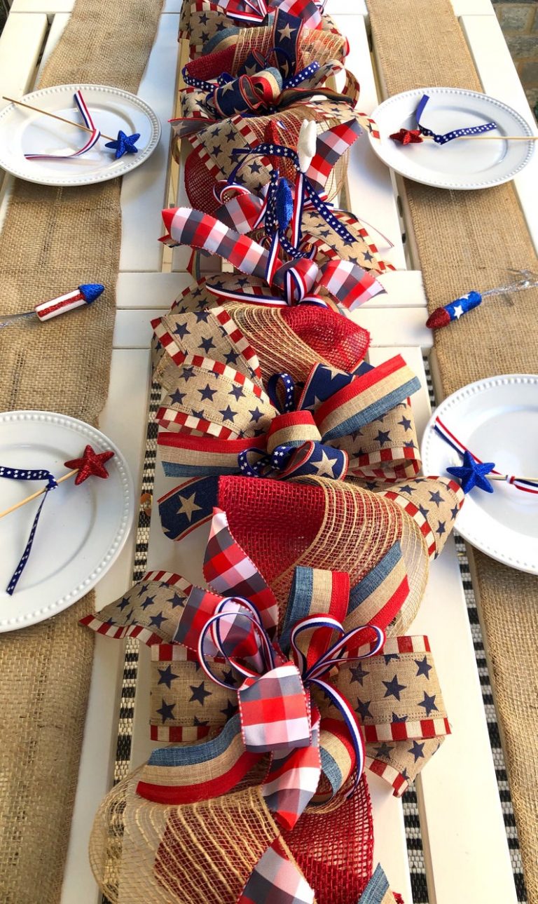 16 Incredible 4th of July Table Centerpiece Designs For Your Patriotic