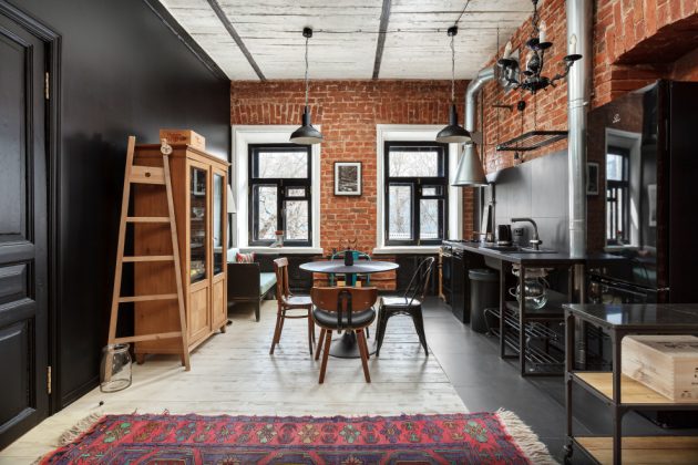 18 Outstanding Industrial Kitchen Interiors You Will Fall In Love With