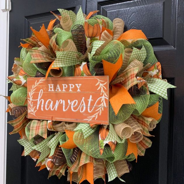 17 Charming Harvest Wreath Designs For The Upcoming Season