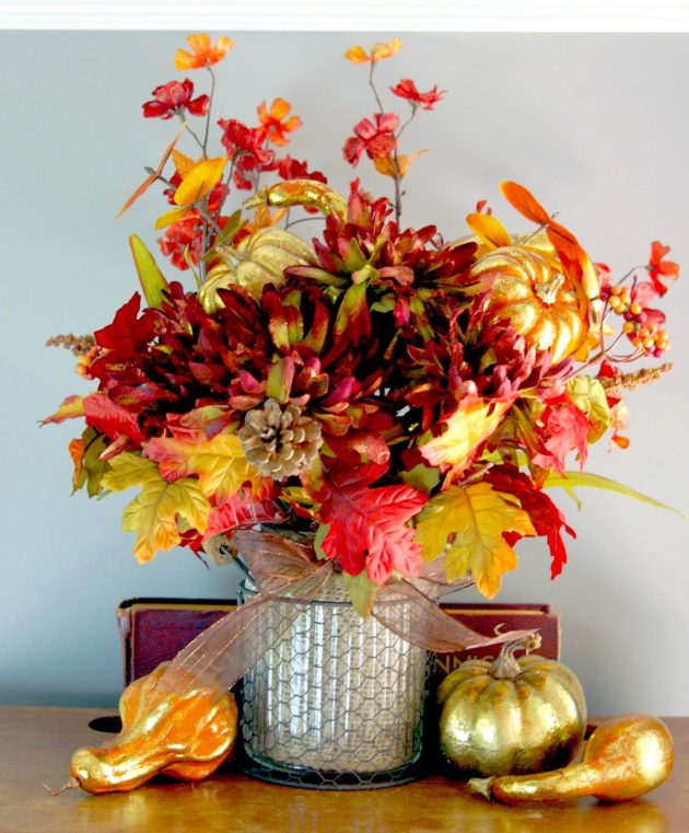 15 Last Minute DIY Thanksgiving Centerpiece Ideas That Will Save You   15 Last Minute DIY Thanksgiving Centerpiece Ideas That Will Save You 5 630x761 