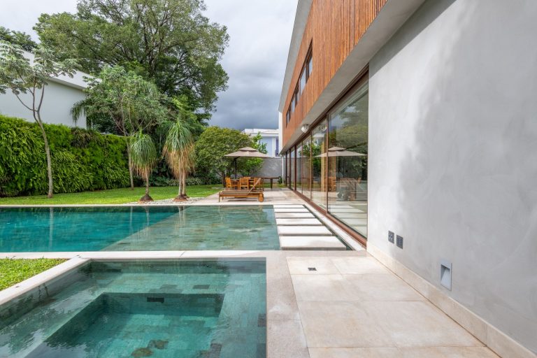 Rio Claro House by Celso Laetano Arquitetura in Rio Claro, Brazil