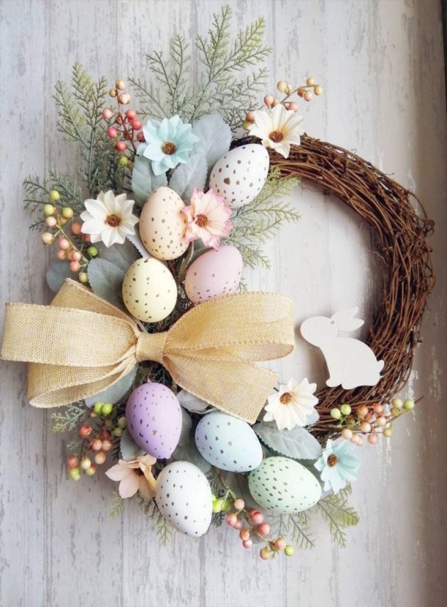 15 Charming Easter Wreath Designs That Will Melt Your Heart