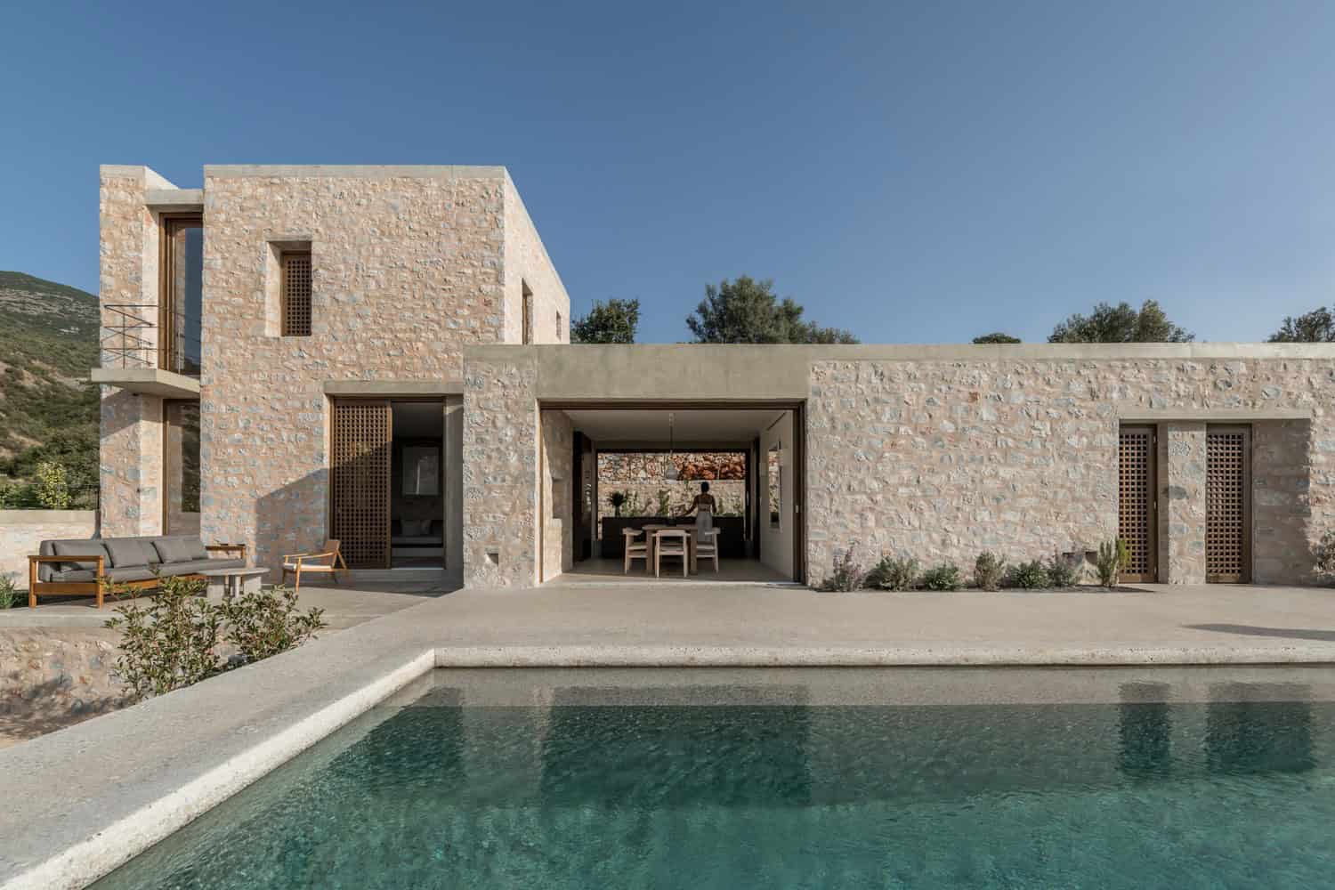 Monolith House By Desypri Misiaris Architecture In Mani Greece