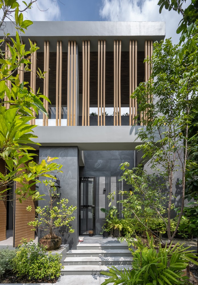 Zanolari's House by HAA Studio in Bangkok, Thailand