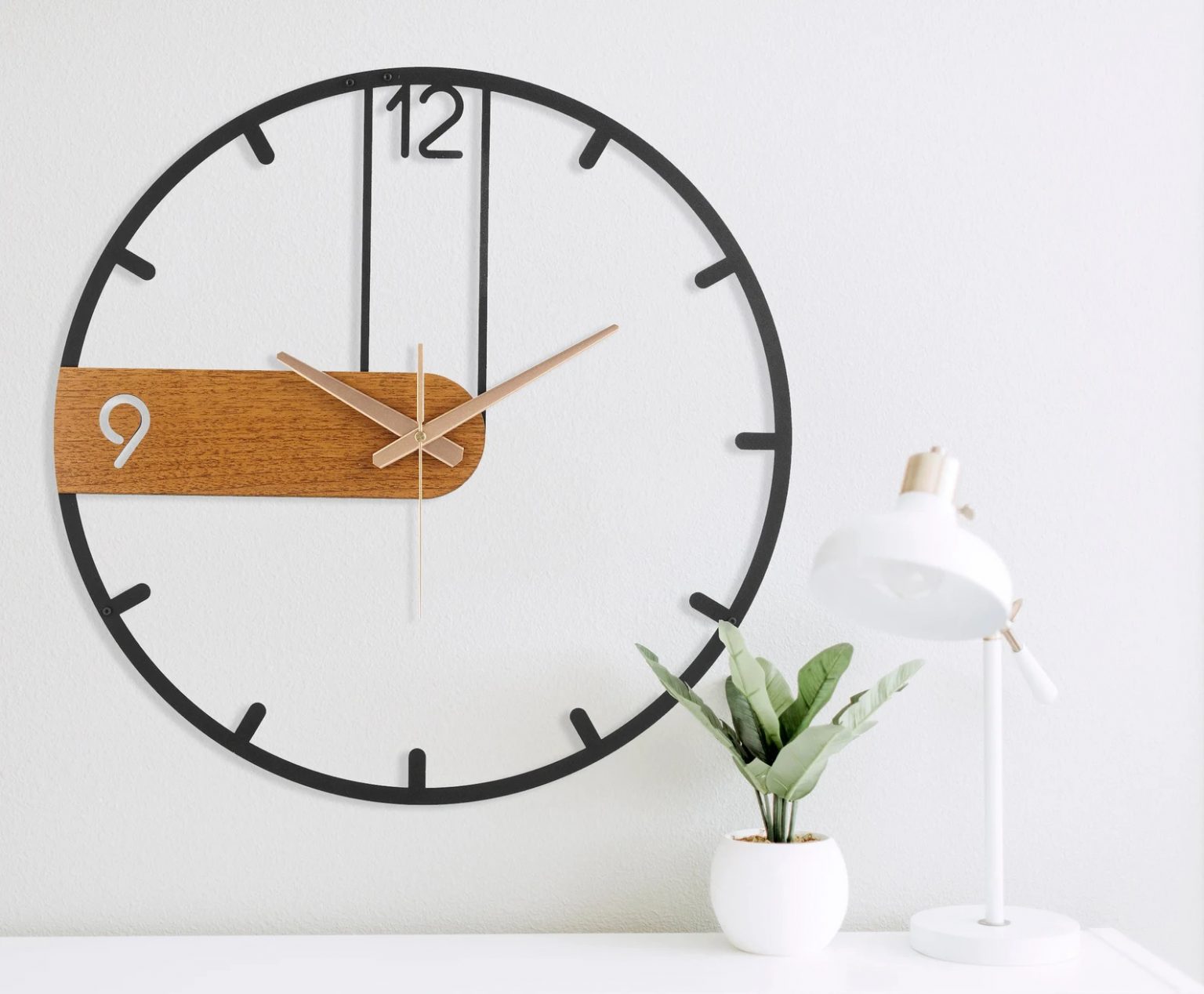 15 Elegant Minimalist Wall Clock Designs That Will Steal Your Gaze