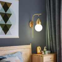 Elegant And Optimized Bedroom With Wall-Mounted Bedside Lamps