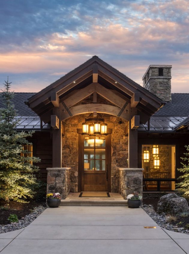 15 Remarkable Rustic Entrance Designs That Will Thrill You