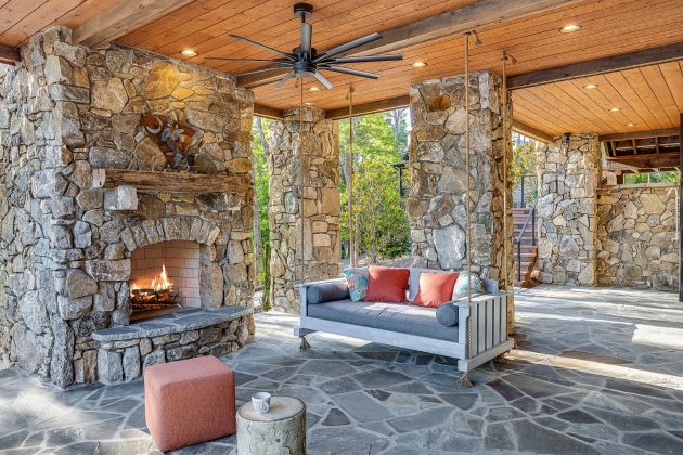 17 Beautiful Rustic Patio Designs That Will Take Lift Up Your Outdoor ...