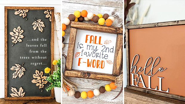 16 Cute Fall Sign Designs You Can Use In Any Corner Of Your Home