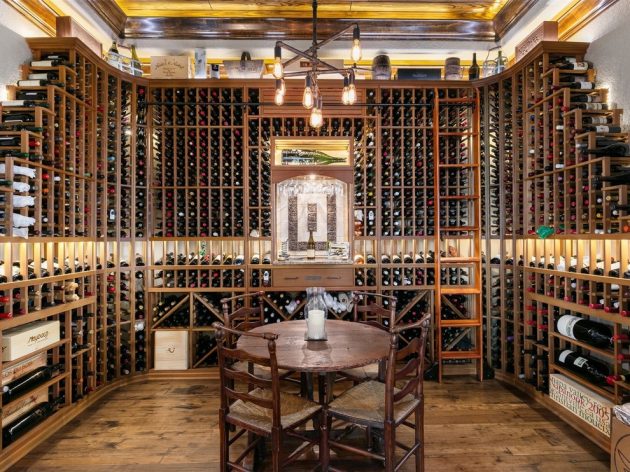 18 Lavish Mediterranean Wine Cellar Designs For Your Luxury Estate