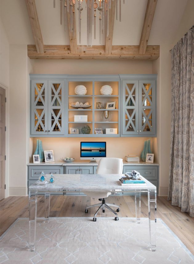 18 Stately Mediterranean Home Office Designs You Won't Want To Leave