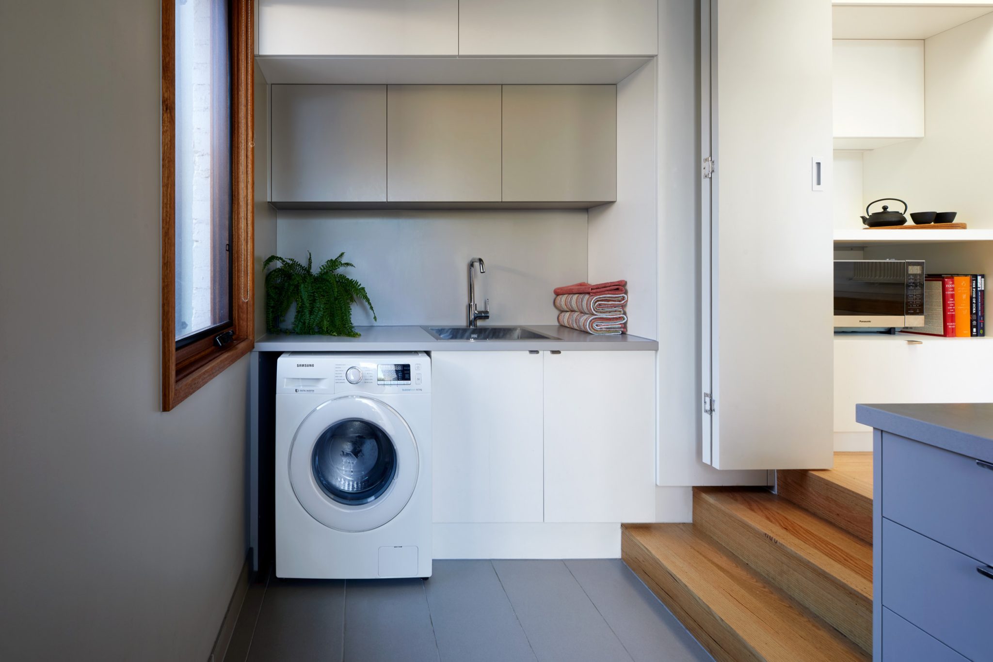 16 Practically Elegant Scandinavian Laundry Room Interior Designs 