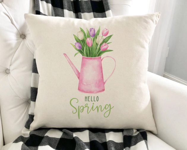 15 Playful Spring Pillow Cover Designs to Celebrate the Season