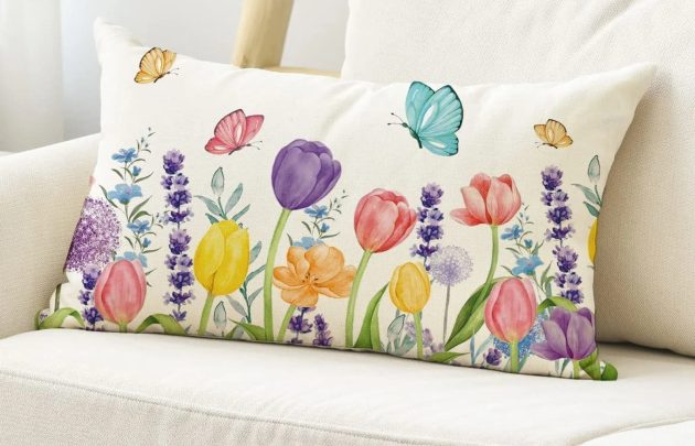 15 Playful Spring Pillow Cover Designs to Celebrate the Season