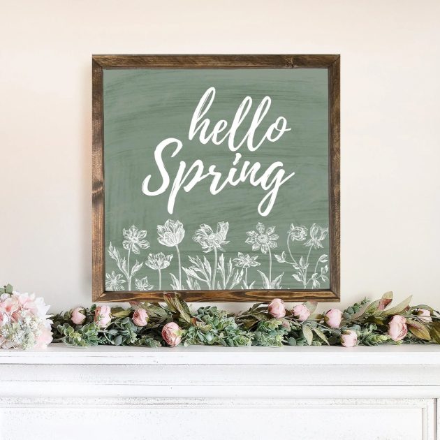 16 Vibrant Spring Sign Designs to Welcome the New Season