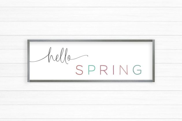 16 Vibrant Spring Sign Designs to Welcome the New Season