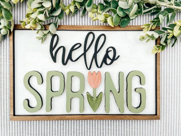 16 Vibrant Spring Sign Designs to Welcome the New Season