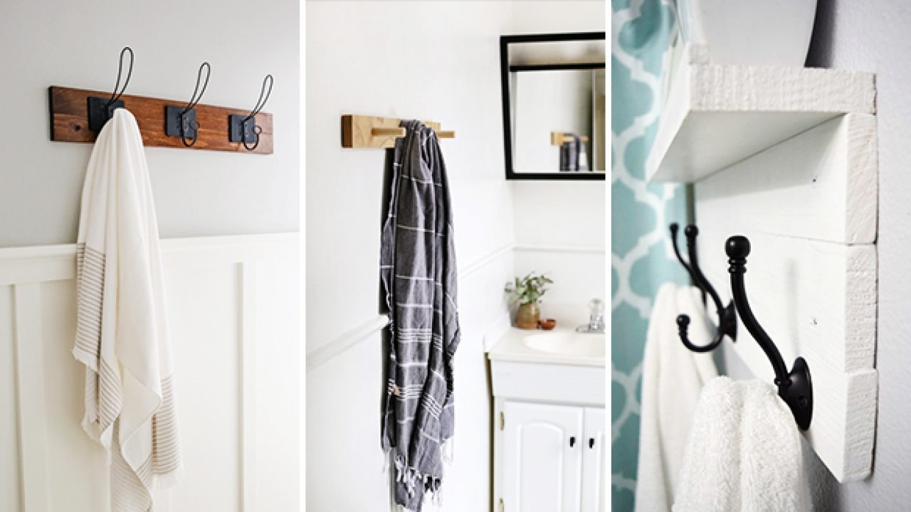 DIY Towel Rack with Wood Pallets – Sustain My Craft Habit