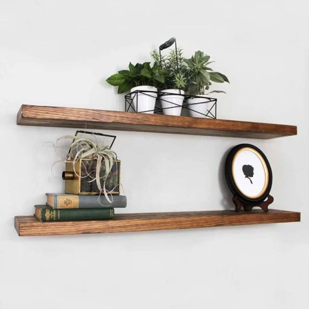 20 Sleek and Space-Saving Floating Shelves for Your Interiors