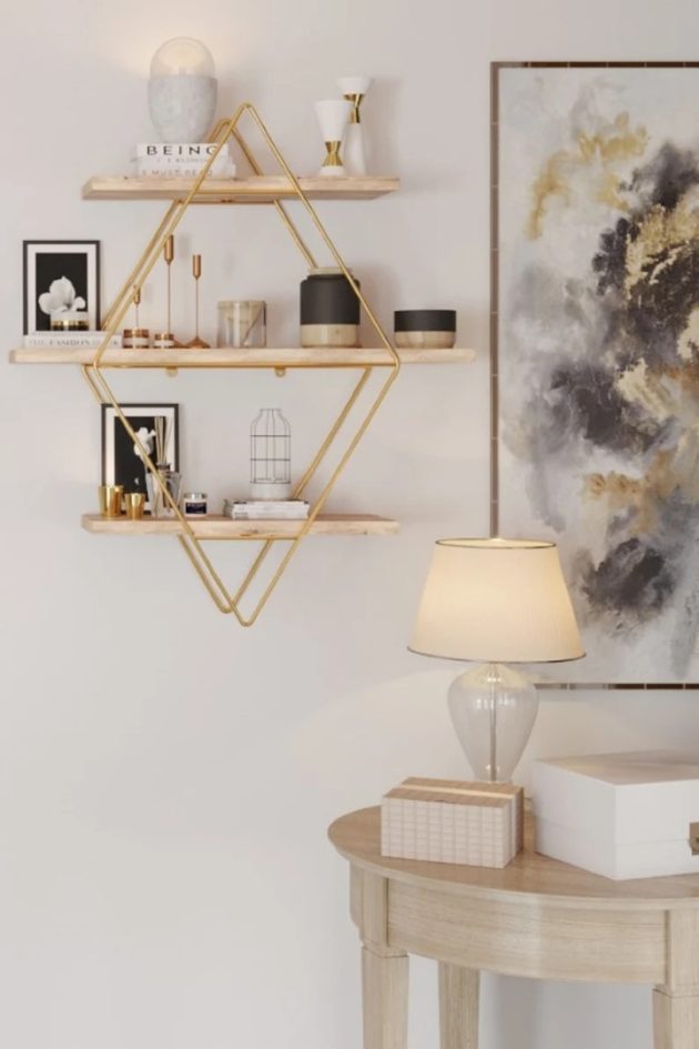 20 Sleek and Space-Saving Floating Shelves for Your Interiors