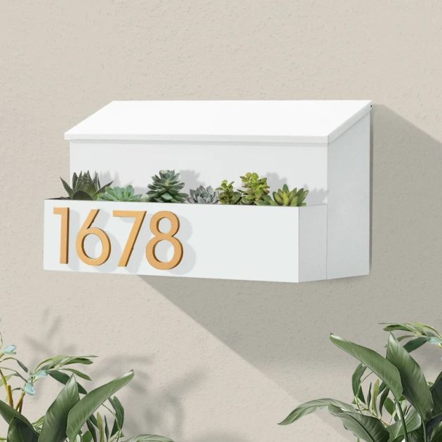 15 Contemporary Mailbox Ideas For A Modern Home Exterior   15 Contemporary Mailbox Ideas For A Modern Home Exterior 2 630x630 