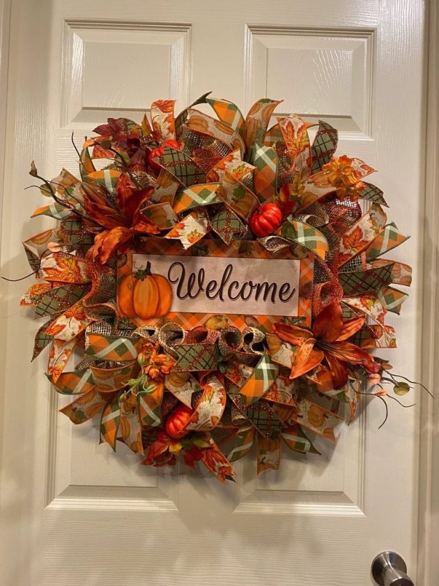 15 Creative Thanksgiving Wreath Designs for a Warm Welcome