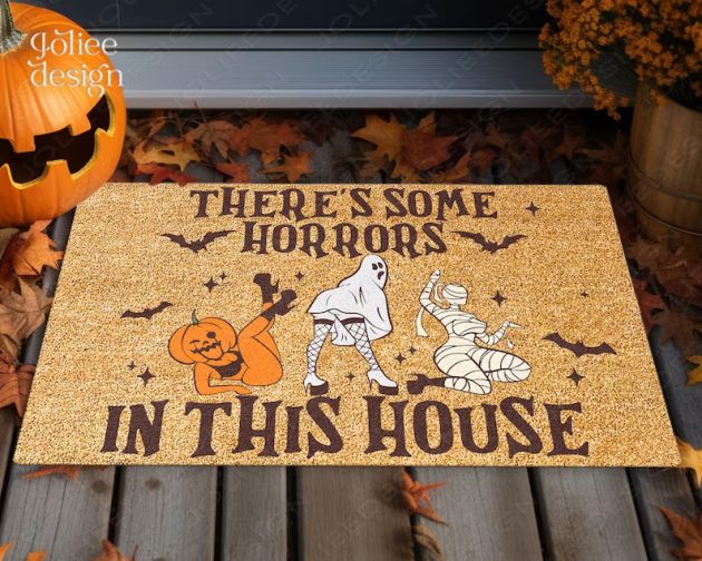 15 Hilariously Spooky Halloween Doormats to Greet Your Boo-tiful Guests