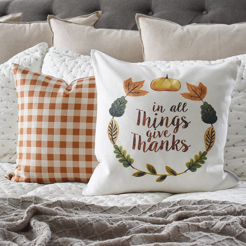 15 Pillow Creations to Make Your Thanksgiving Extra Special
