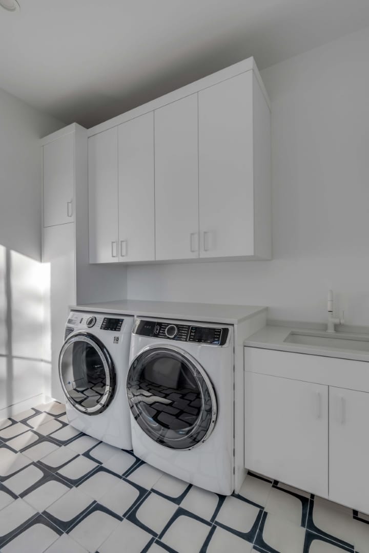 15 Trendy Modern Laundry Room Designs Balancing Form and Function