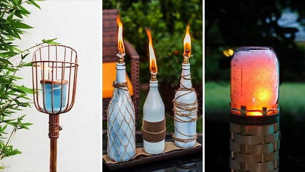 15 DIY Outdoor Torches to Light Up Your Evenings in Style