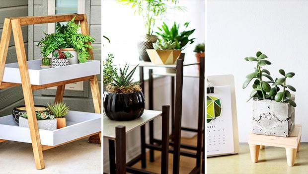 15 DIY Plant Stand Designs to Elevate Your Greenery