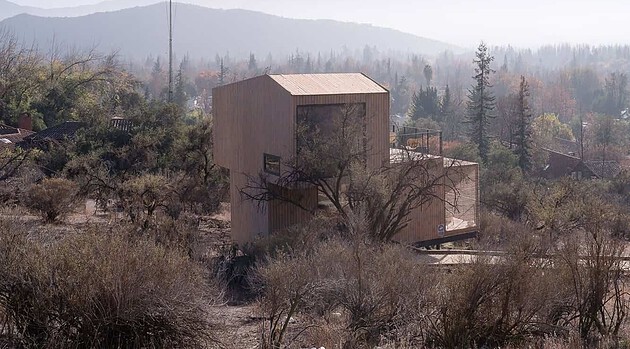 Tiny House by Cazú Zegers Arquitectura in Lo Barnechea, Chile