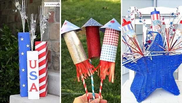 14 DIY Firework Decorations to Make Your Home Shine on the 4th